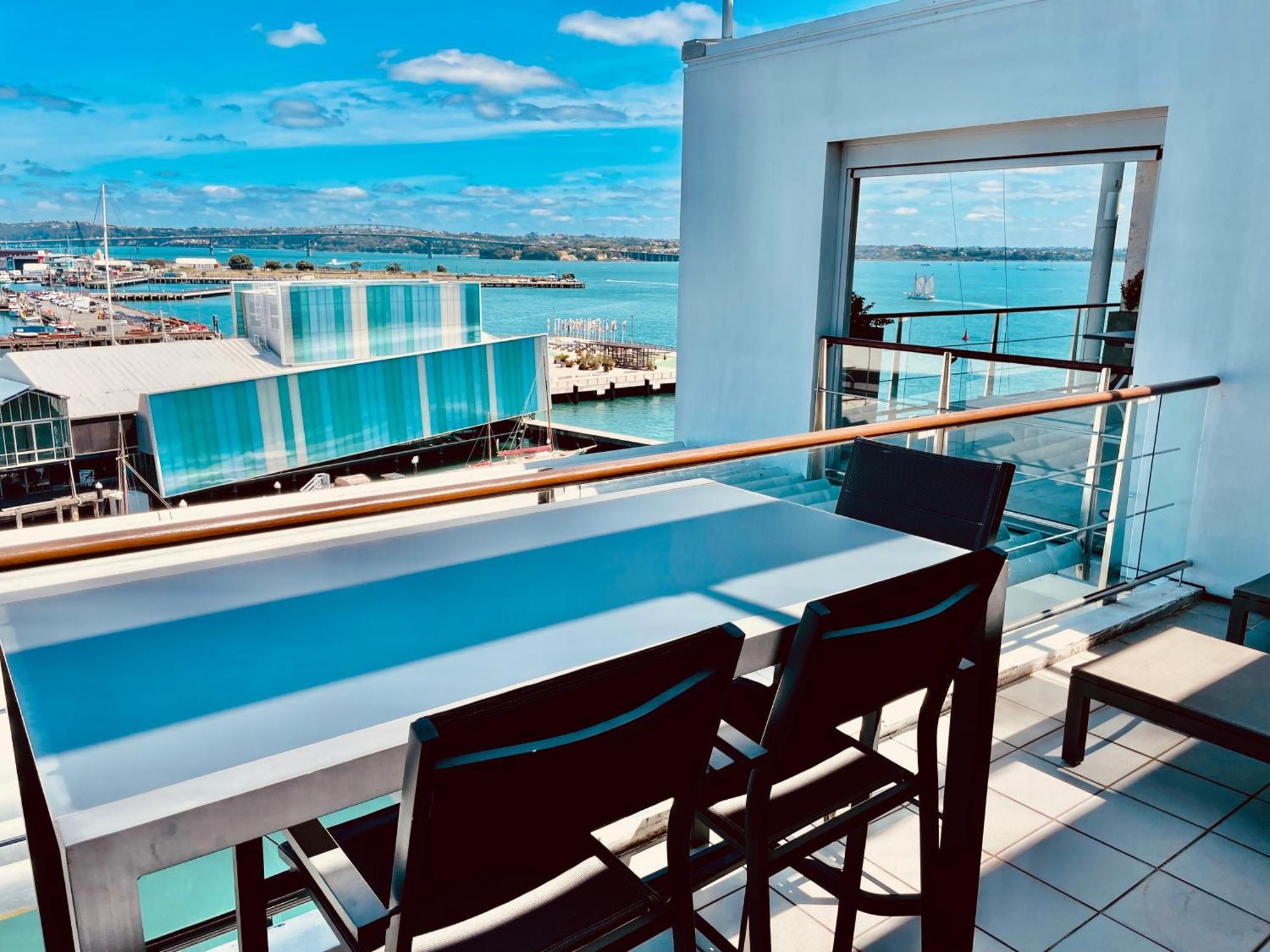New Waterfront Penthouse On Princes Wharf With Harbor View! The Heart Of Auckland City! Free Parking! ภายนอก รูปภาพ