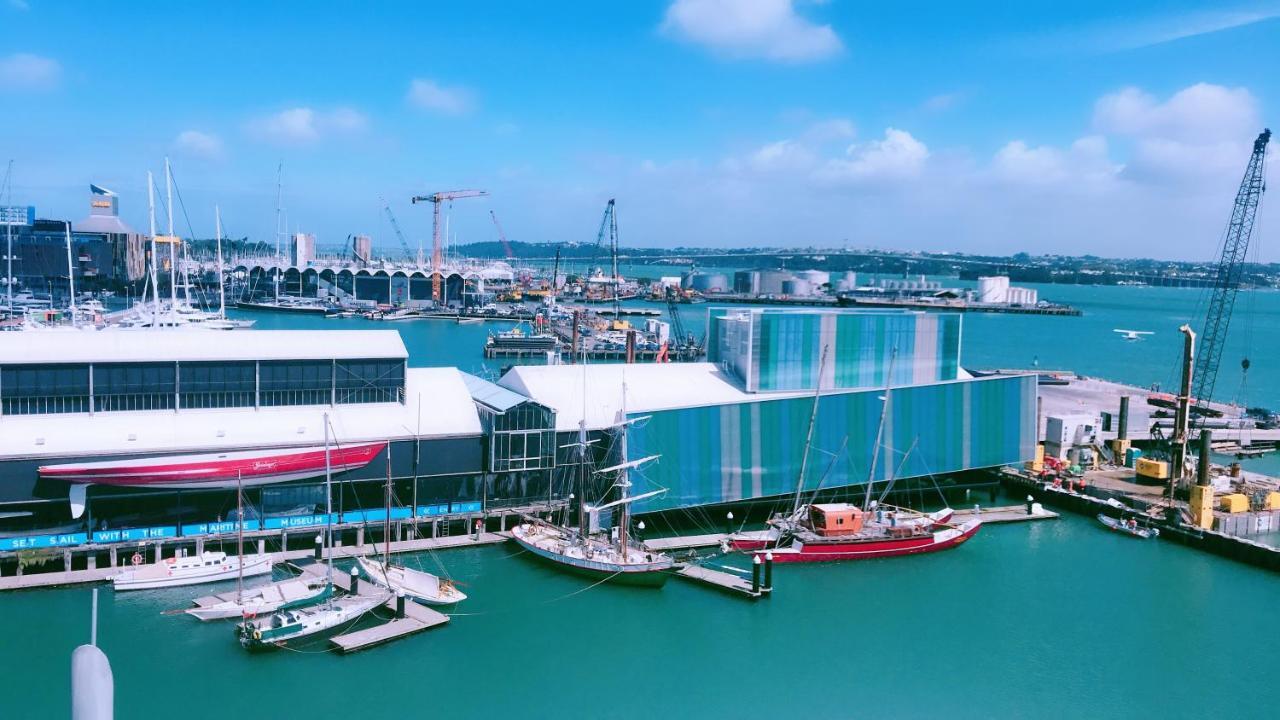 New Waterfront Penthouse On Princes Wharf With Harbor View! The Heart Of Auckland City! Free Parking! ภายนอก รูปภาพ